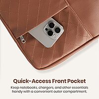 POR 3116 EnCase 104	Brown	15.6" Laptop Hand Bag	42029900	01Year