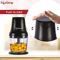 Lifelong 250W Regalia Plus Electric Chopper - 600 ml Jar