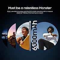 Samsung Galaxy M15 5G (Stone Grey,6GB RAM,128GB Storage)| 50MP Triple Cam| 6000mAh Battery| MediaTek Dimensity 6100+| 4 Gen. OS Upgrade & 5 Year Security Update| Super AMOLED Display| Without Charger