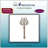 Goldplated Soolam Trishul