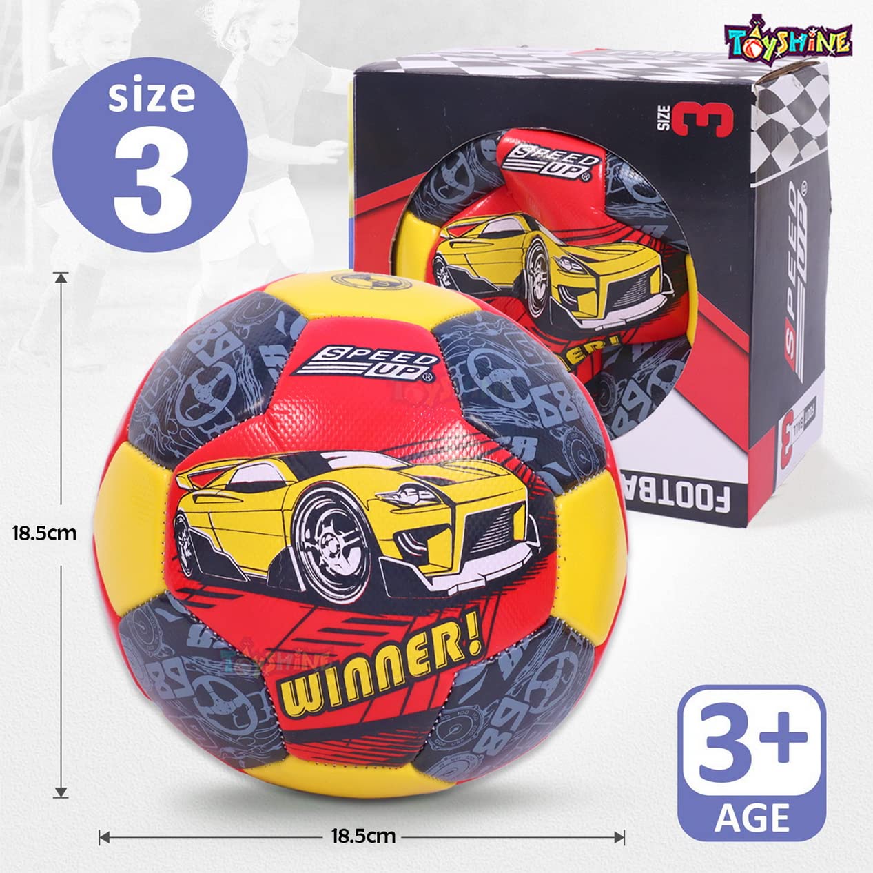 Football Size 3 Car Series