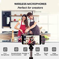 Portronics Vlogmate Dual Microphone