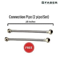 Faber Vulcan 6L Vertical Storage Water Heater 2000W Heating Indicator, 8 Bar Pressure