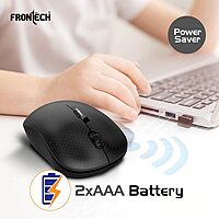 Frontech MS-0041 – Wireless optical mouse with 1000 DPI, ergonomic design, and smooth tracking for precise and comfortable daily use.
