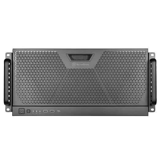 Silverstone 5U Rackmount Server Chassis with Dual 180mm Fans (RM51)