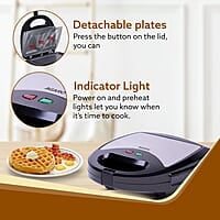 AGARO Regal 750 Watts 3-In-1 Sandwich Maker