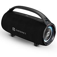 Portronics Thunder 2.0 POR 2338 Bluetooth Speaker – 60W | TWS | Handsfree Calling | Black