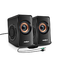 Frontech SPK-0001 multimedia speakers deliver clear, powerful sound with sleek design—perfect for desktops, laptops, and home entertainment.