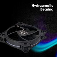 Zebronics Zeb-PGF100 RGB Fan features vibrant RGB lighting, efficient cooling, and a sleek design. Perfect for gamers and PC builders looking to enhance aesthetics and performance.