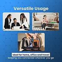 uPort Power Strip – 5M Cord & Surge Protected, ideal for home or office use. Features multiple outlets, USB ports, and a durable design to keep your devices safe from power surges.