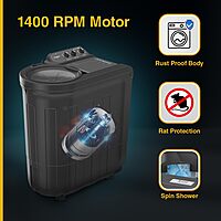 Whirlpool 7.0 Kg 5 Star Ace Supreme Semi-Automatic Top Loading Washing Machine