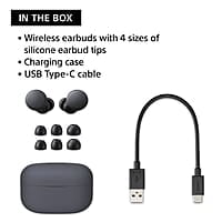 Sony WF-LS900N Truly Wireless Noise Cancellation Earbuds Hi-Res Audio and 360 Reality Audio with Multipoint-White Sony WF-LS900N Truly Wireless Noise Cancellation Earbuds Hi-Res Audio and 360 Reality Audio with Multipoint-White