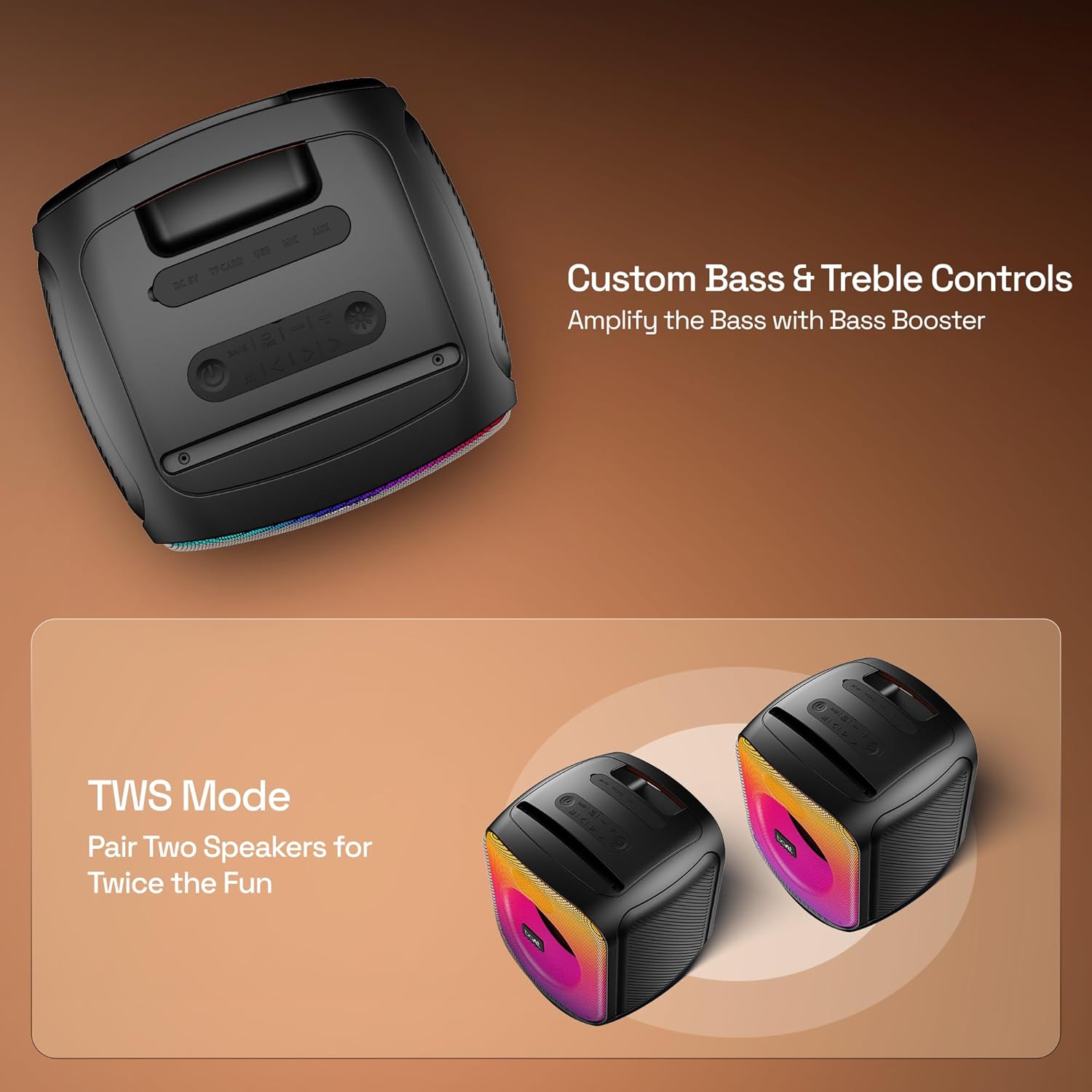 boAt PartyPal 63 Pro (Midnight Black)