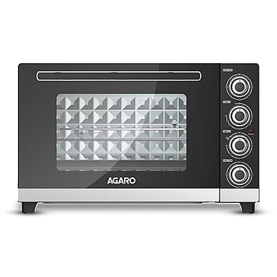 AGARO ROYAL 60 Litres Oven Toaster Griller (OTG), Motorised Rotisserie, Convection, 3 Heating Modes, 3 Function Options, 2000W