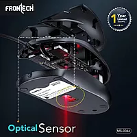 Frontech MS-0044 – Wired optical mouse with 1000 DPI, ergonomic design, and smooth tracking for accurate and comfortable daily use.