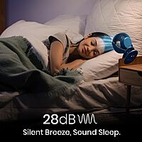 Portronics ClipCool Clip-On Fan – Features an LED ring for stylish illumination, compact design for easy attachment, and powerful airflow. Perfect for personal cooling at home or office.