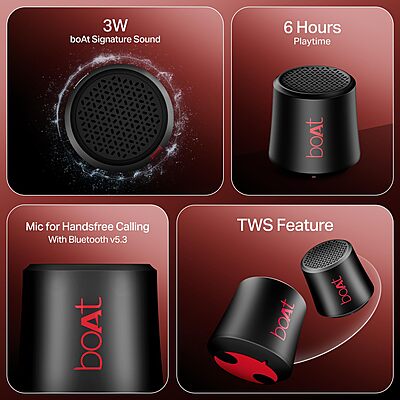 boAt Stone Uno (Raging Black) boAt Stone Uno (Raging Black)