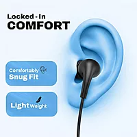 EVM HF-01 Type C Wired Earphone - Black