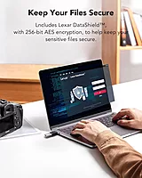 Lexar JumpDrive F35 Pro 64GB USB 3.2 Pen Drive – Fingerprint Security