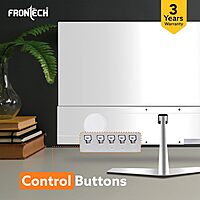 Frontech MON-0072 – 24" flat borderless monitor offering crisp visuals, bright colors, and wide viewing angles for all your tasks