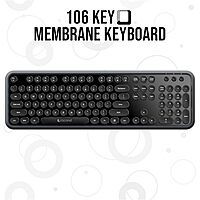 Coconut WKM14 Classic Wireless Keyboard & Mouse Combo (Windows Compatible, 2.4GHz Wireless, 6–10M Range, PC & Laptop, 1 Year Warranty)