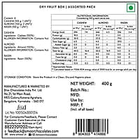 SMOOR Dry Fruit Premium Gift Hamper Special Occasions 400g Pack of 1