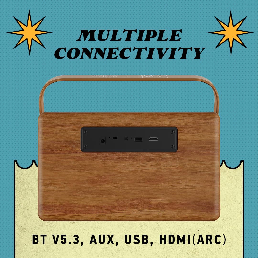 boAt Stone Majestic Black Jukebox