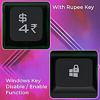 Zebronics Zeb-Transformer K-1 Wired Gaming Keyboard features RGB backlighting, customizable keys, and a durable design. Perfect for gamers seeking performance and style in their setup.