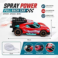 MMC Mist Spray Racing Car – Pull Back Toy