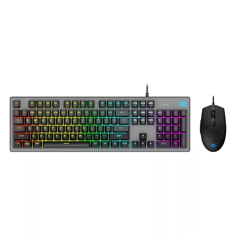 Hp Km300F Wired USB Gaming Keyboard and Mouse