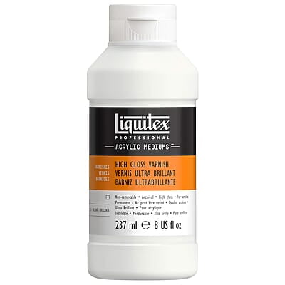 LIQUITEX 237ML HIGH GLOSS VARNISH 126608 LIQUITEX 237ML HIGH GLOSS VARNISH 126608