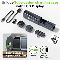 UltraProlink UM1214 - Sonic Pro Dual Microphone with Charging Case