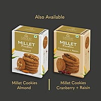 SMOOR Premium Chocochip Millet Cookies Crunchy & Sweet Gourmet Cookie Biscuits 150g