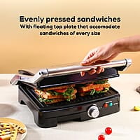 Wonderchef Sanjeev Kapoor Tandoor Professional Plus Electric Contact Grill & Sandwich Maker