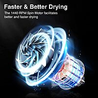 Godrej 7 Kg 5 Star, Active Soak Technology Semi-Automatic Top Load Washing Machine