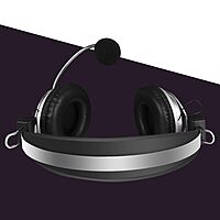 Zebronics ZEB-1001HMV Wired Headphones – Mic, Multicolor, featuring comfortable ear pads, adjustable headband, and high-quality sound. Perfect for music lovers and gamers alike!