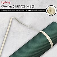 Lifelong Yoga mat for Women & Men EVA Material 4mm Anti-Slip Yoga Mat for Gym Workout