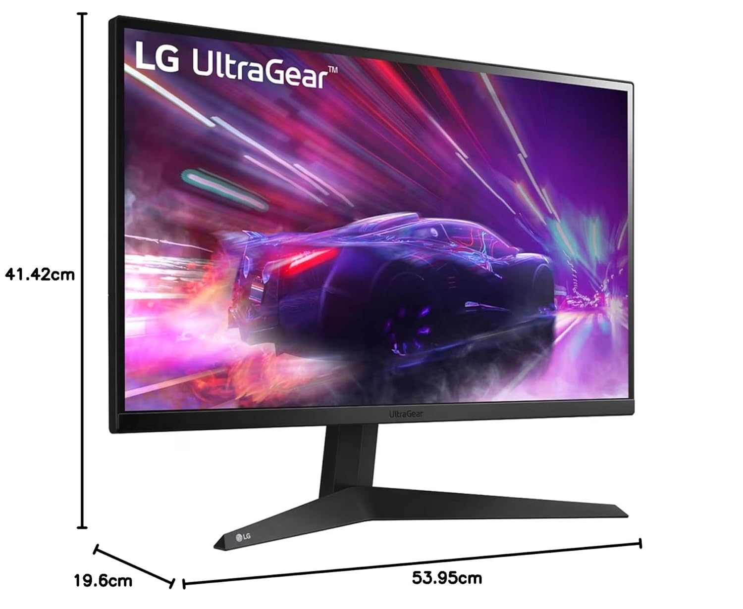 LG, 24" UltraGear Full HD Gaming Monitor, 165Hz Refresh Rate, 1ms MBR, 24GQ50F-B