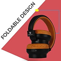 Zebronics-Bang over the ear headphones with Foldable Design and Bluetooth v5.0 headphones, Providing up to 20h* Playback
