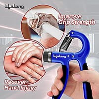 Lifelong Adjustable Hand Grip Strengthener, Hand Gripper for Men & Women for Gym Workout