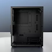Dawg V110 White M-ATX Mini Tower Case – Compact PC Cabinet Tower Case