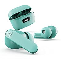 boAt Airdopes 121 PRO Truly Wireless in Ear Ear Buds w/Quad Mic ENx, Low Latency Mode for Gaming, 50H Playtime, IWP, IPX4, Battery Indicator Screen