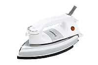 Crompton Greaves Rhino 1000-Watt Heavy weight Dry Iron with Non Stick Teflon Coating