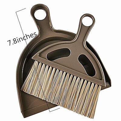 Dust Pan With Broom Stick-Mini