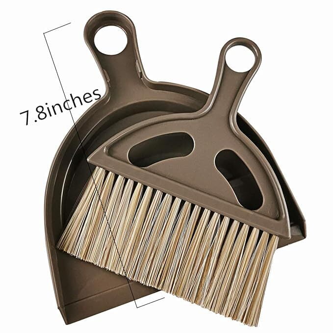 Dust Pan With Broom Stick-Mini