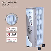 Havells OFR 5 Wave Fins with Fan 1400 watt