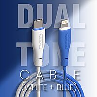 POR 3013 HUE X C-Lightning – 20W USB-C to Lightning Braided Cable 1M 06 Months