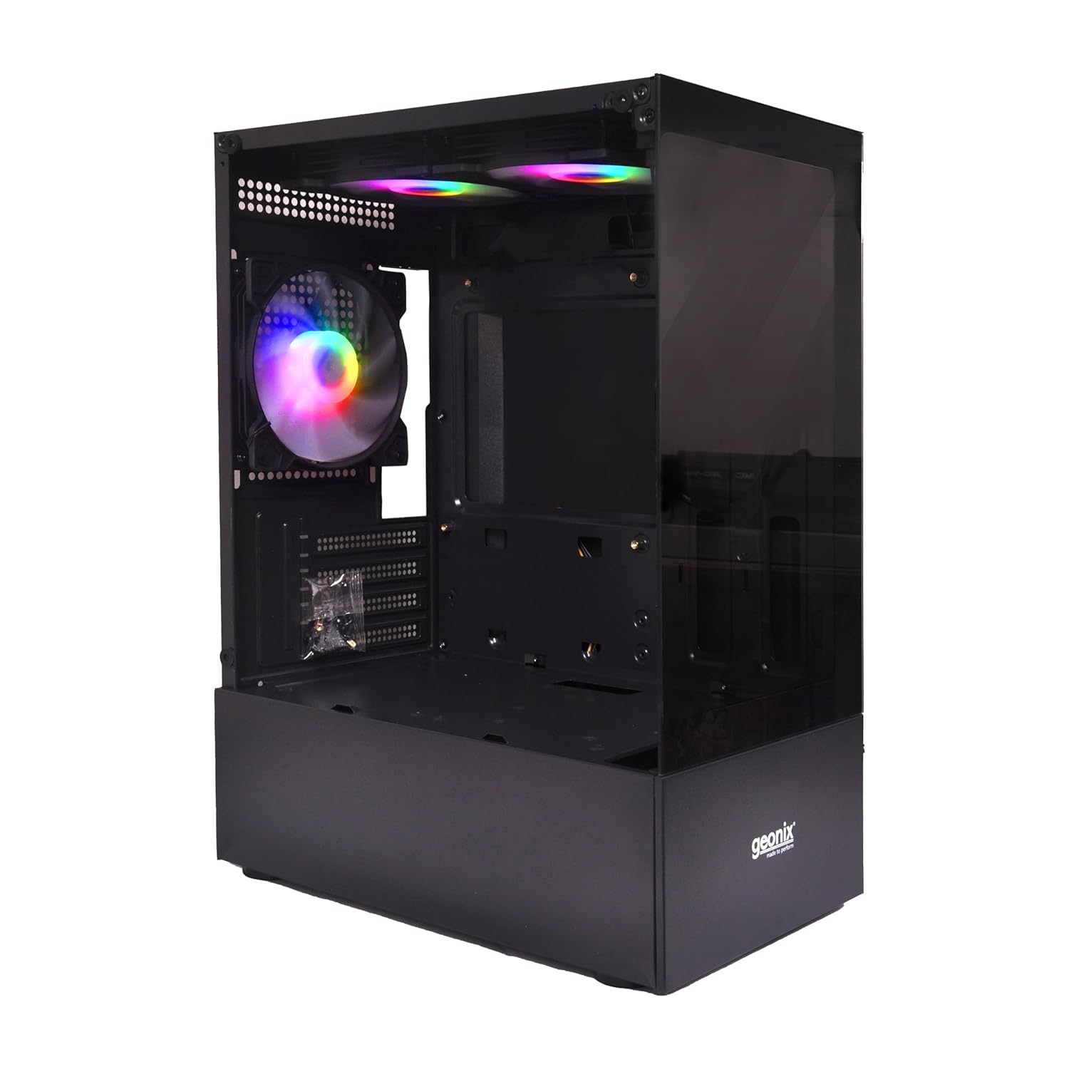 GEONIX Tempered_Glass ATX Gaming Cabinet (X30W)