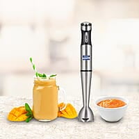 KENT 16044 Hand Blender Stainless Steel 400 W | Variable Speed Control | Easy to Clean and Store | Low Noise Operation