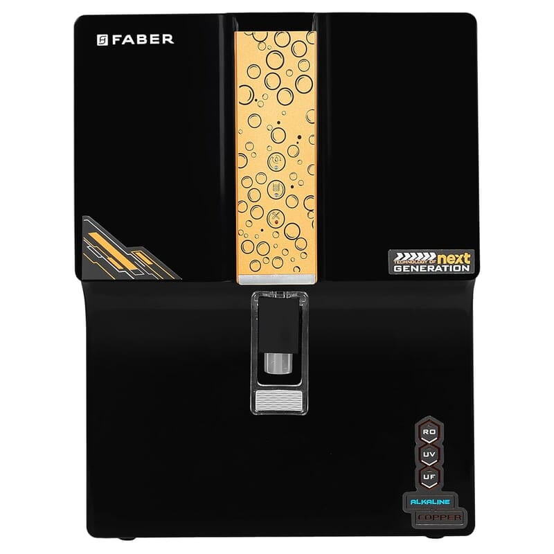 Faber Copper Guard (RO+UV+UF+Alkaline+Copper) 7L Storage 9 Stage Filtration Pre & Post Carbon Upto 2500 TDS